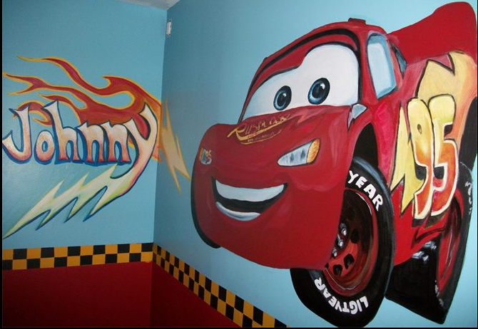 Custom Mural on Long Island, disney characters, italian frescos, kids bedrooms, faux paintings, nassau and suffolk county